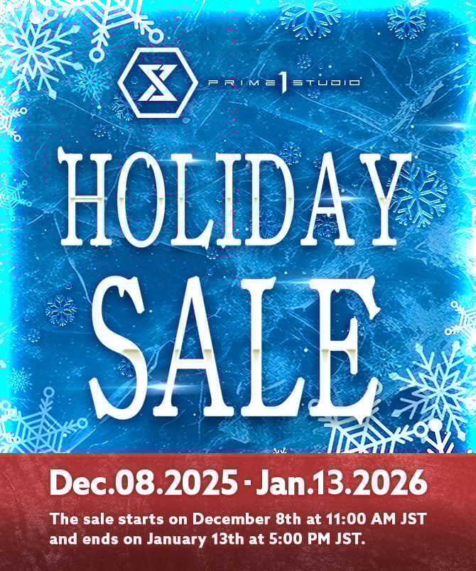 Prime 1 Studio Launches Special Winter Event &ldquo;HOLIDAY SALE&rdquo; Starting December 8 Popular Statues Available for Up to 60% OFF