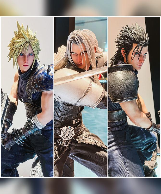 Cloud, Sephiroth, and Zack Take the Stage at SQUARE ENIX GARDEN's POP @P SPACE - SHIBUYA