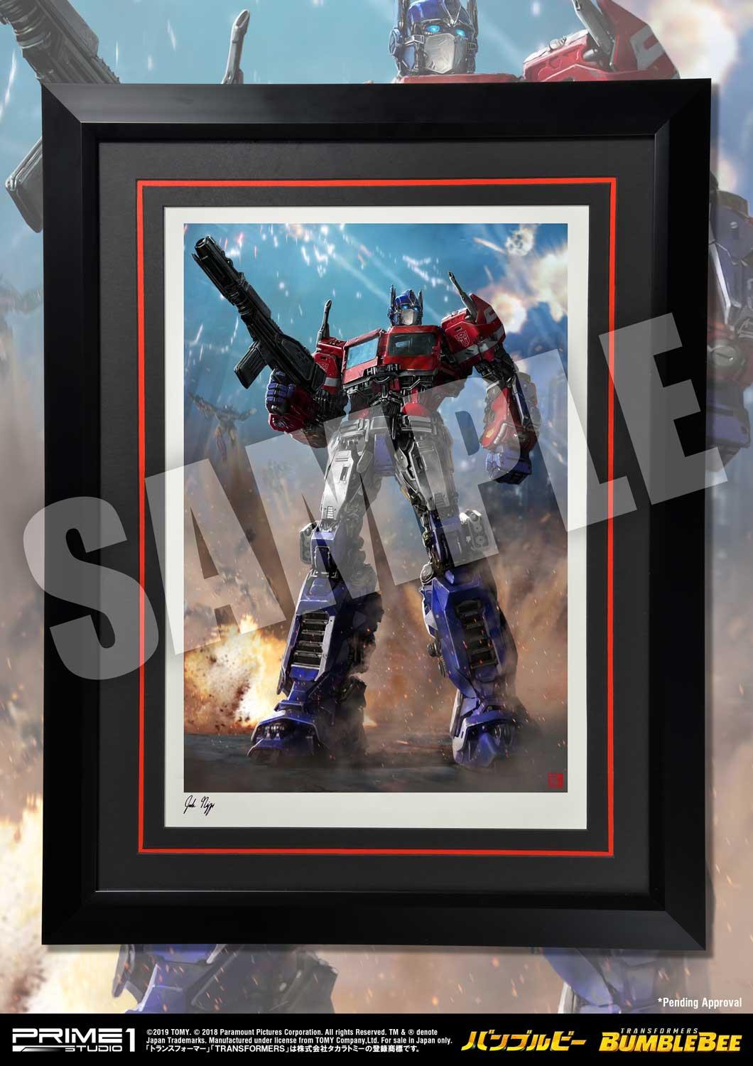 Art Print Transformers Bumblebee Film Optimus Prime Prime Studio